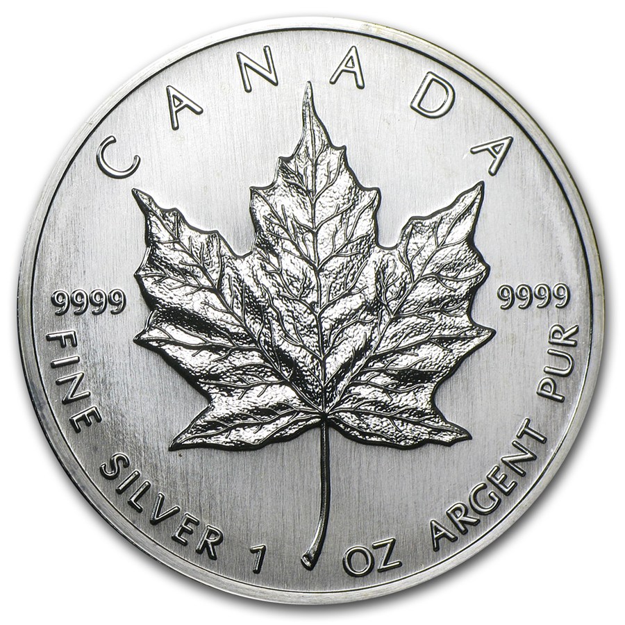 Canada Maple Leaf 1989 1 ounce silver